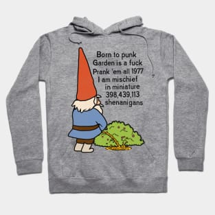 Born to Punk Garden Gnome Hoodie